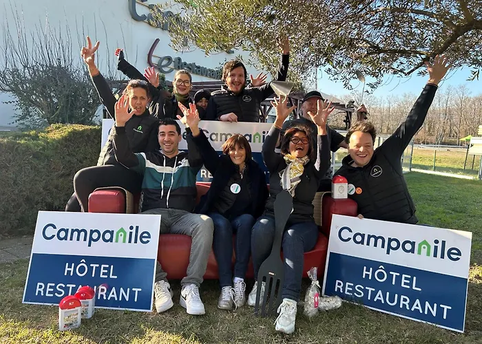 Campanile Montelimar Nord - A7 Sortie 17 Отель Ле-Турет